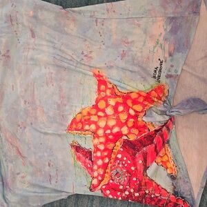 Leoma Lovegrove Starfish Women's Blouse - Red and Orange